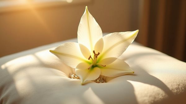 Create beautiful pieces with a lily flower charm
